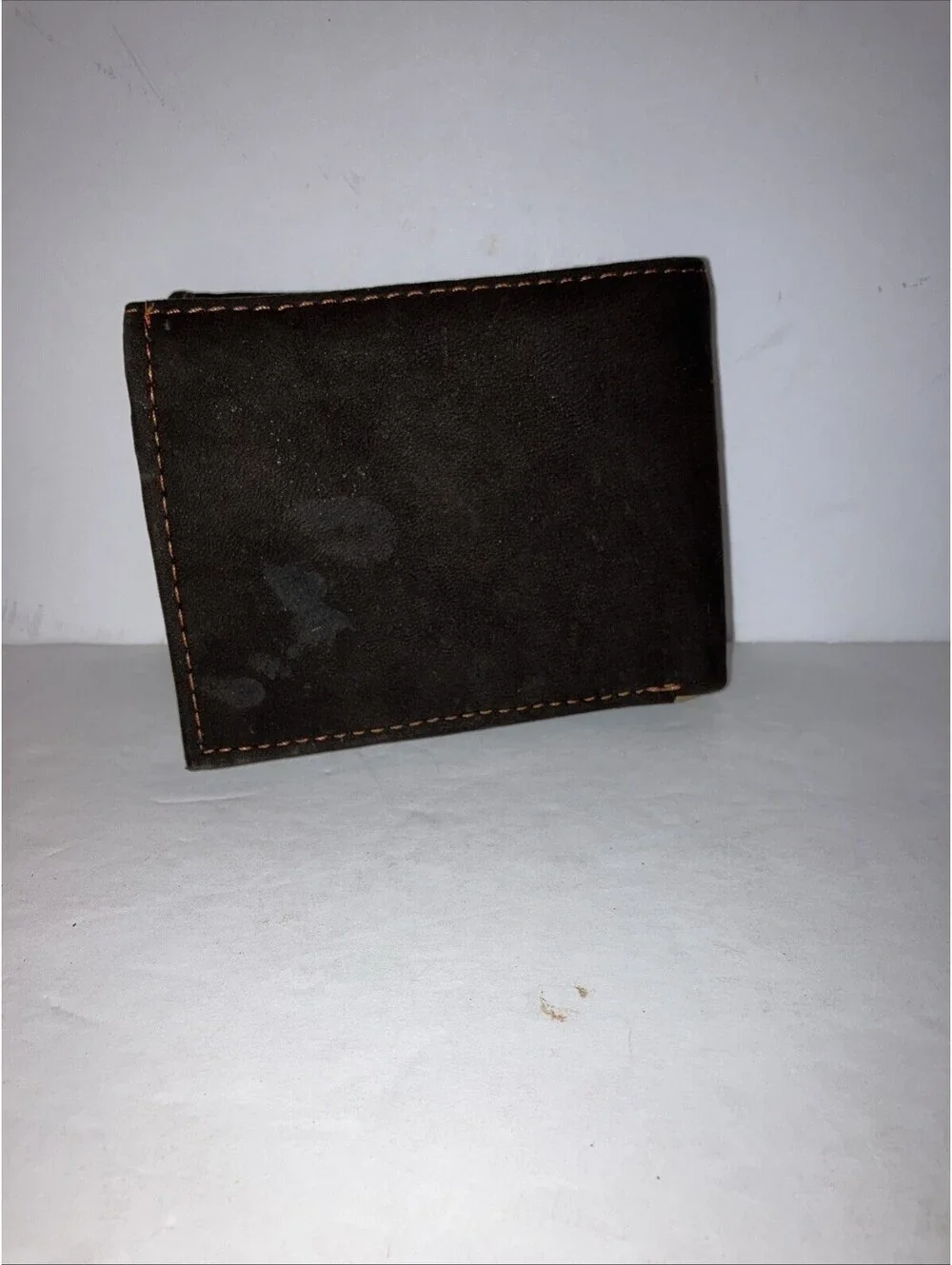 Custom RUSH Leather Bi Fold Woodland Brown Wallet NEW